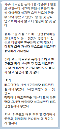 배드민턴